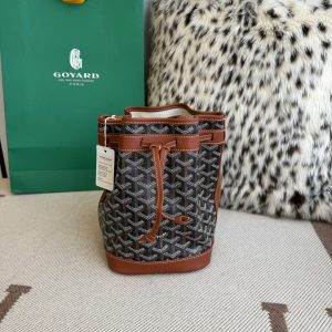 Qatar Doha戈雅水桶包的編號在哪裏查Goyard抽繩 水桶包