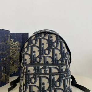 Toronto Canada 迪奧 Dior Oblique 字母帆佈雙肩包 迪奧包包