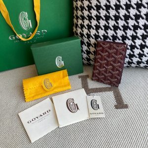 Canada Goyard戈雅 兩摺卡包戈雅包包怎麽分辨真假