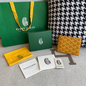 Australia Canberra 戈雅包包正品價格圖片Goyard戈雅短款對摺錢包