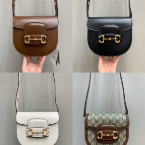 Bahrain manama Gucc1 horsebit半圓迷妳全皮棕古馳包包所有款式