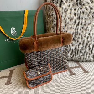 Melbourne Australia戈雅totemini尺寸Goyard兔毛mini tote