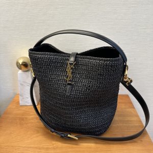 Thailand YSL  聖羅蘭LE 37編織水桶包聖羅蘭水桶包推薦哪個顏色