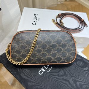 Taiwan思林是什麽牌子的包價格Celine標誌印花牛皮革手袋