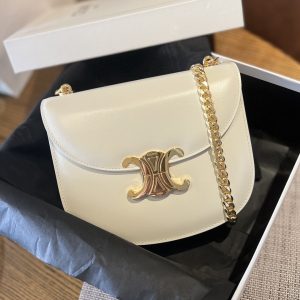 Australia Celin  Teen鏈條馬鞍包思林包celine中國官網