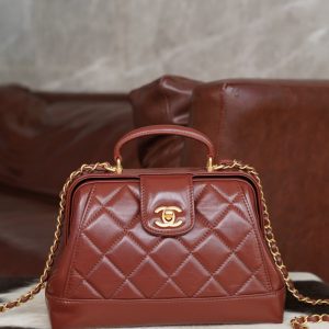 Spain CHANEL24a高級手工坊Doctor醫生包大號 焦糖色