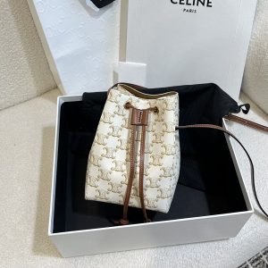 Vancouver Canada Celine24新款 抽繩燒麥發財包