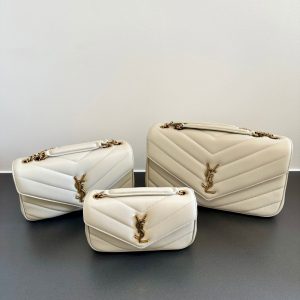 IndonesiaYSL25早春新款LouLou中號信封式手袋聖羅蘭包包官網