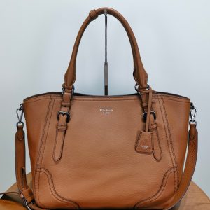 Singapore PRADA新款粒面皮柔軟托特包 普拉達托特包尺寸